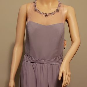 Alfred Angelo gray formal dress, size 12-14